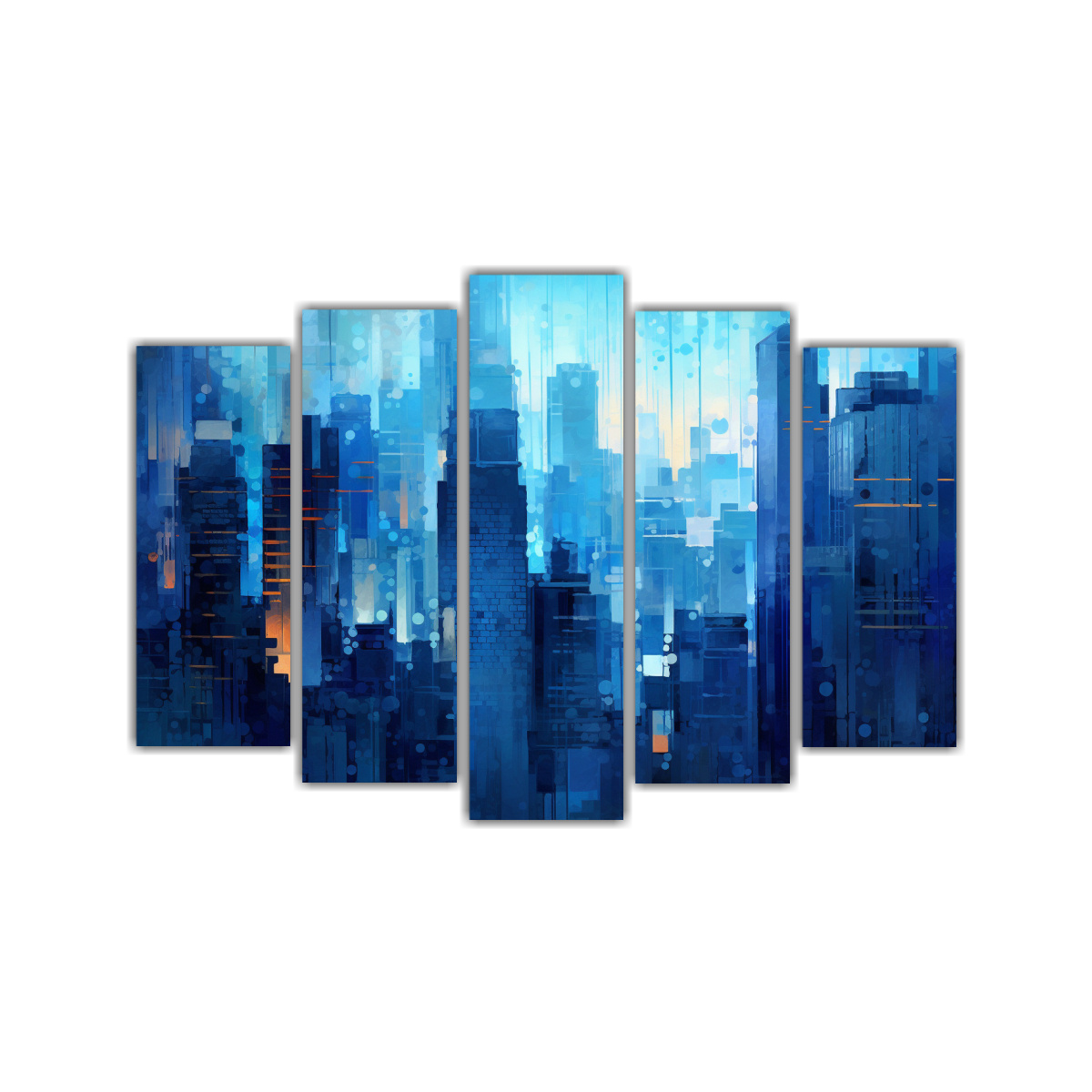 paisaje-urbano-al-anochecer-arte-abstracto-equilibrado-