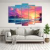 paisajes-atardecer-playa-pastel-arte-lienzo-forma-poderoso-1