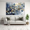 pintura-abstracta-acuarela-hojas-azul-oro-espacio-domdeco-1