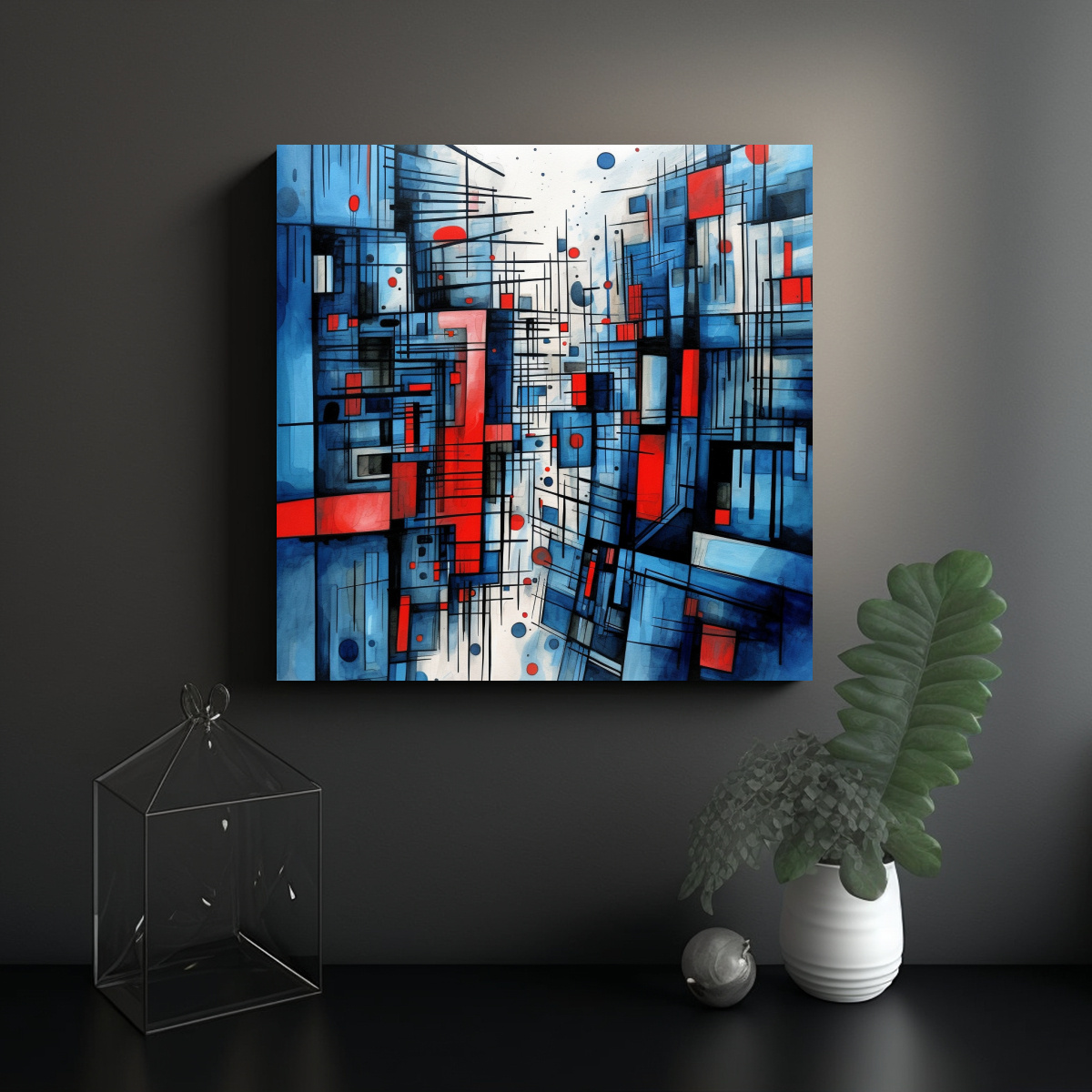 pintura-abstracta-ciudad-azulnegro-y-rojo-en-lienzo-profundidad-1-1
