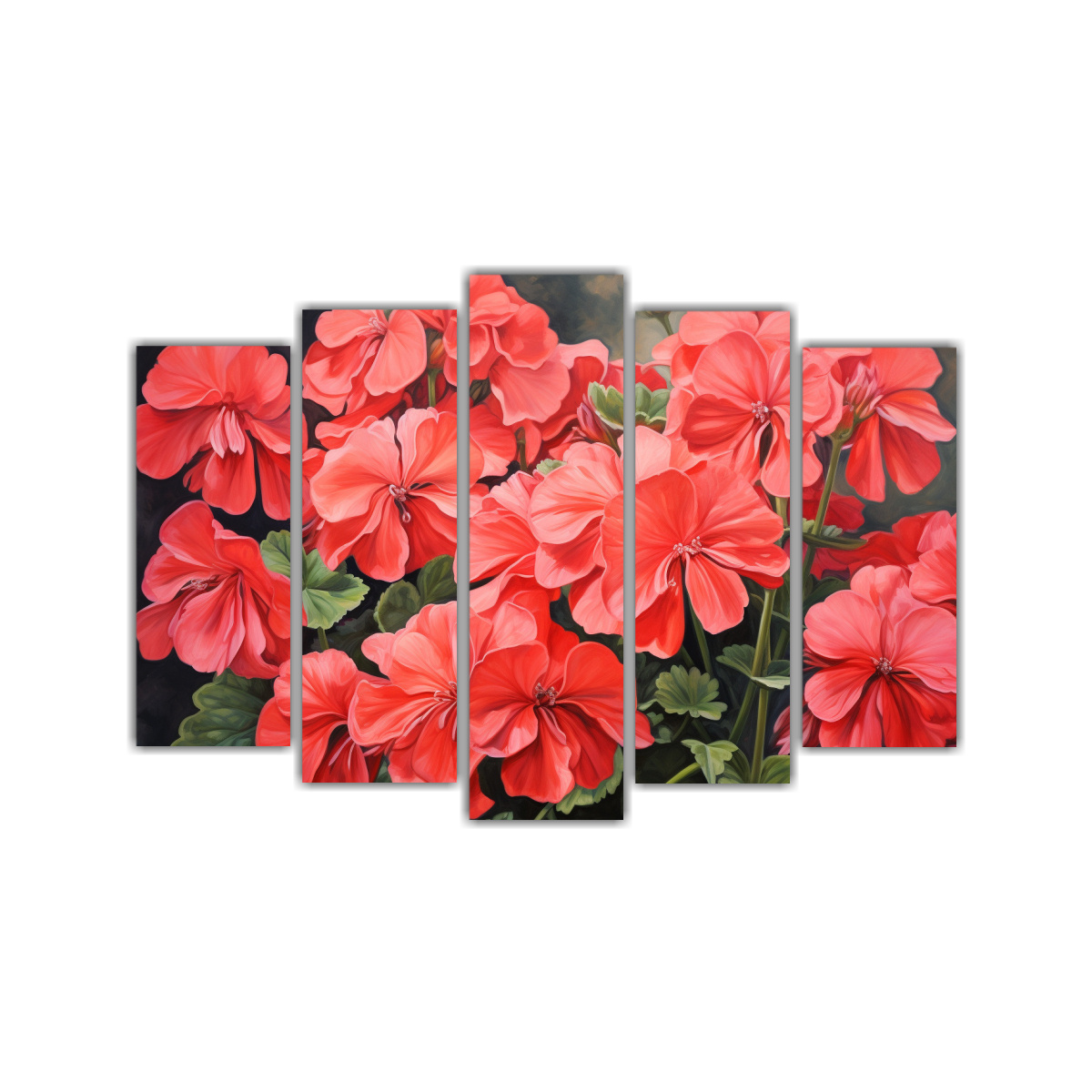 pintura-abstracta-de-flores-geranio-en-lienzo-refinado-detallada-