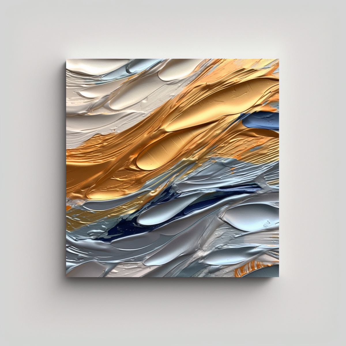 pintura-abstracta-japonesa-en-tela-dorada-y-plateada-arte-barato-