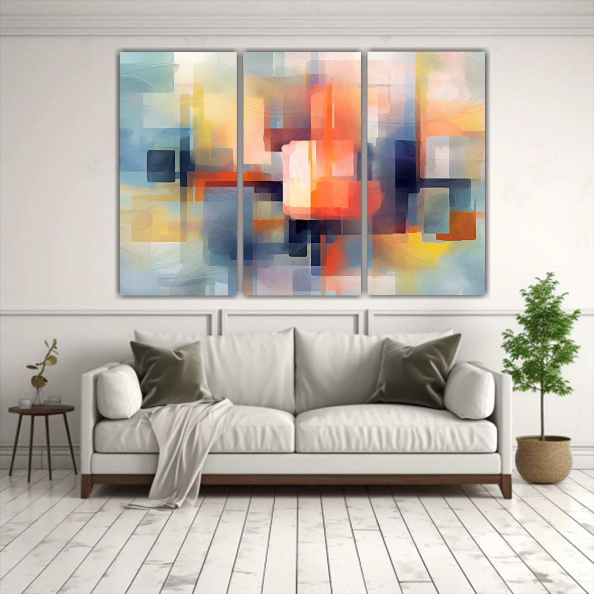 pintura-abstracta-moderna-tonos-pastel-en-tres-lienzos-con-bordes-duros-1