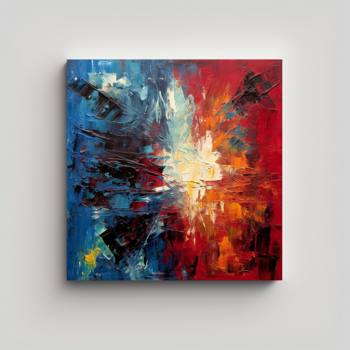 pintura-al-leo-abstracta-en-tonos-rojo-oscuro-y-azul-para-decoraci-n-