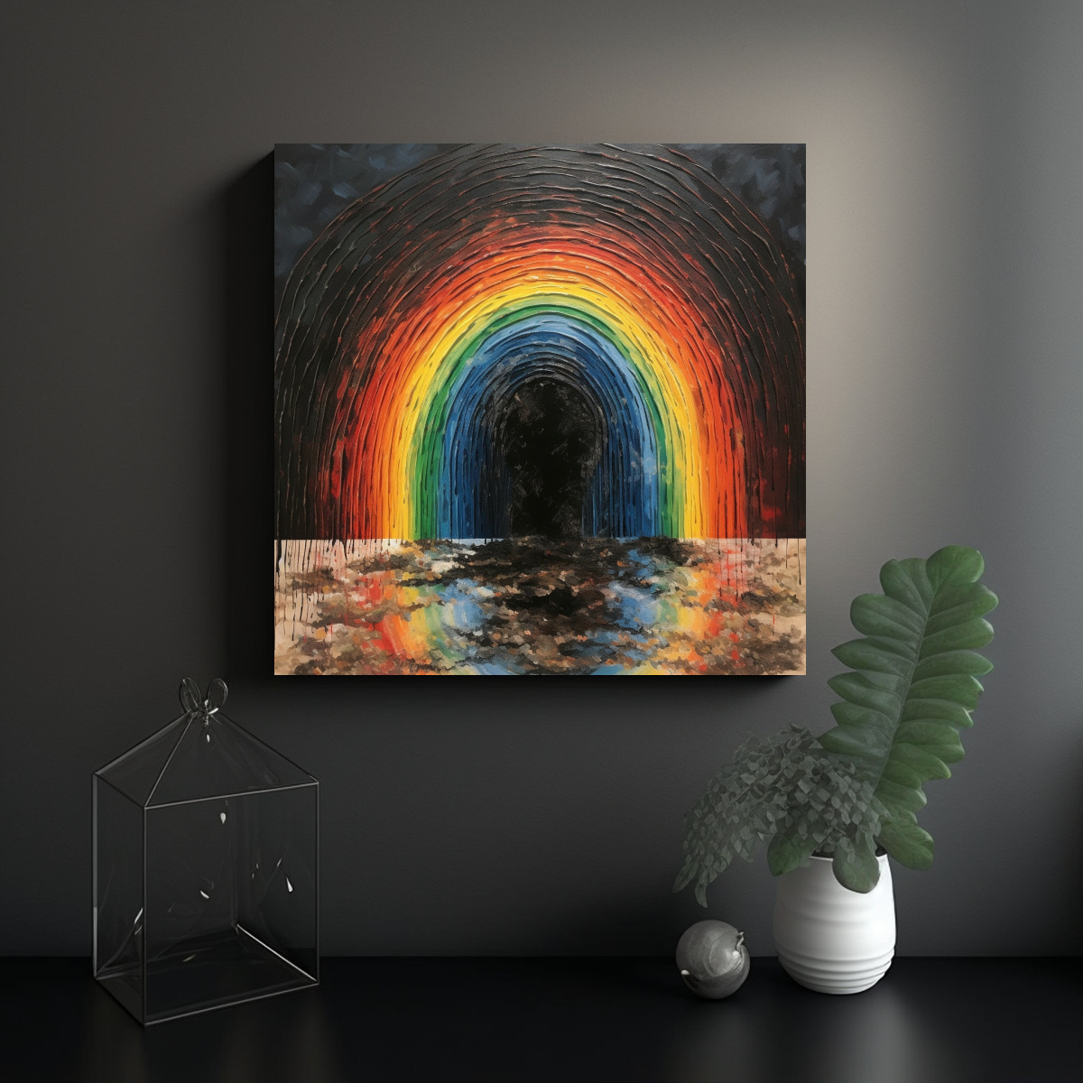 pintura-al-leo-abstracta-nica-arco-ris-monocromo-blanco-y-negro-1