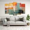 pintura-cinco-canvas-creativa-reflejo-atardecer-por-amy-sillman-1
