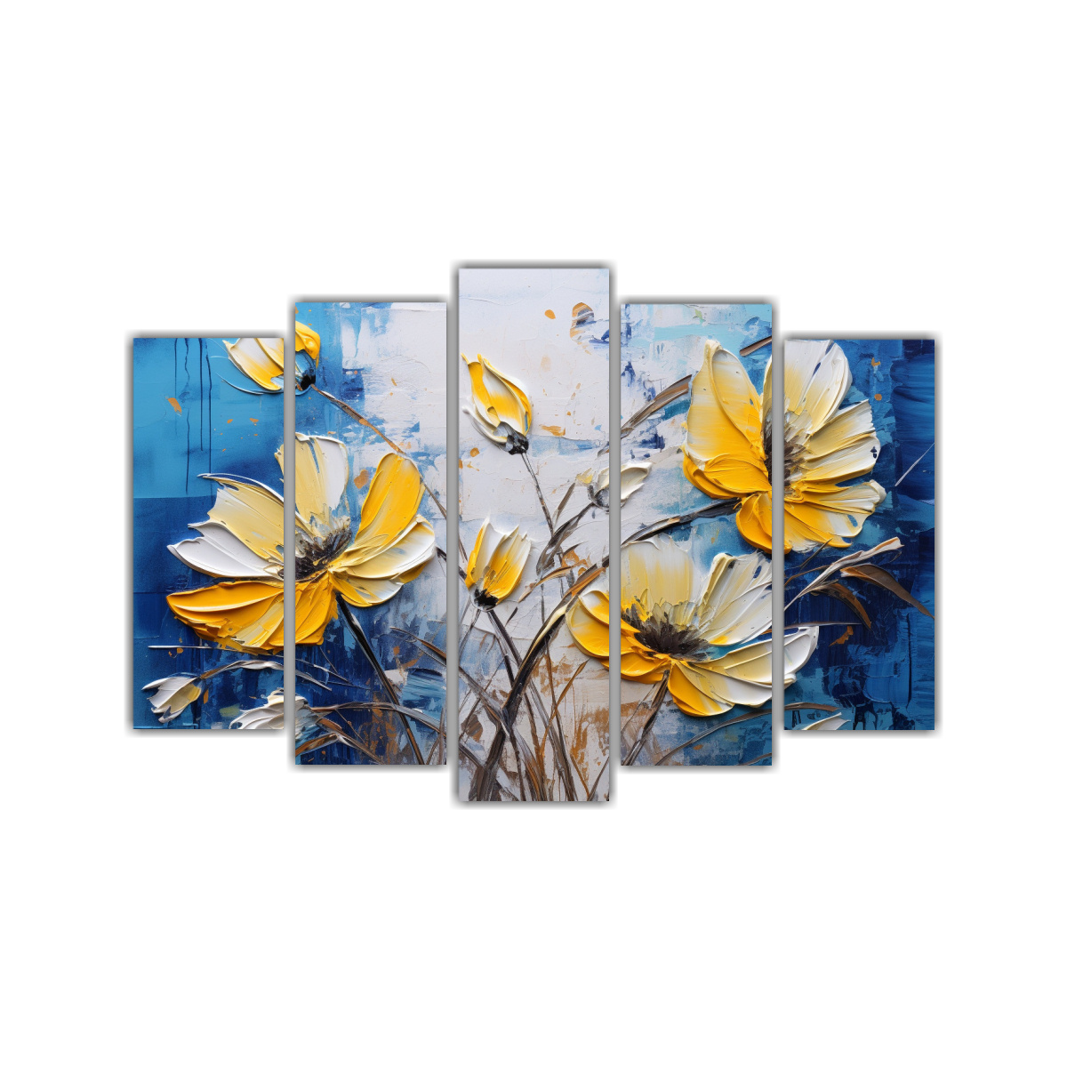 pintura-de-flores-amarillas-y-azules-en-lienzo-para-decoraci-n-