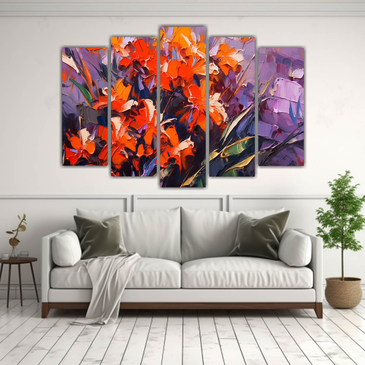 pintura-de-flores-en-lienzo-p-rpura-y-naranja-arte-visual-vibrante-1