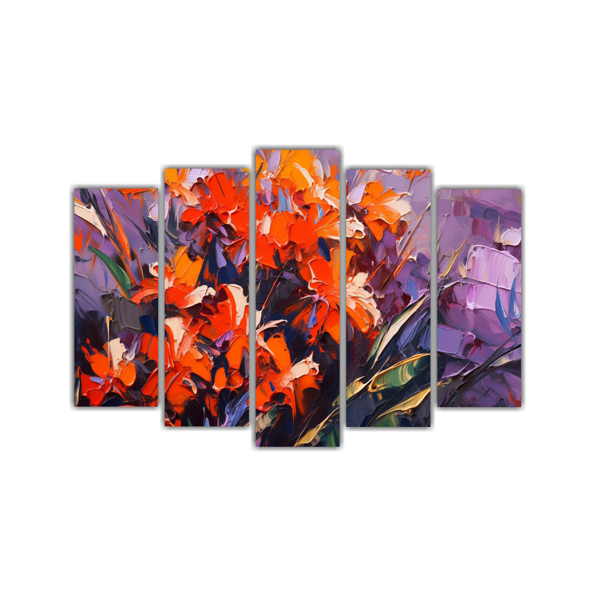 pintura-de-flores-en-lienzo-p-rpura-y-naranja-arte-visual-vibrante