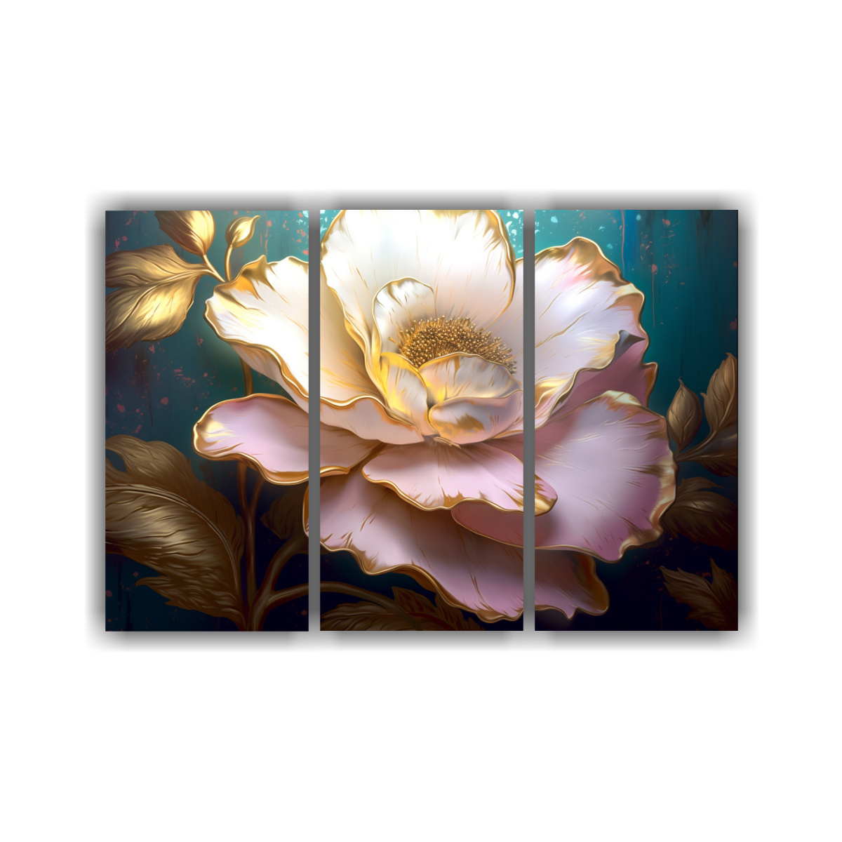 pintura-de-flores-en-tonos-dorados-rosas-azules-y-verdes-venta-de-composici-n-equilibrada