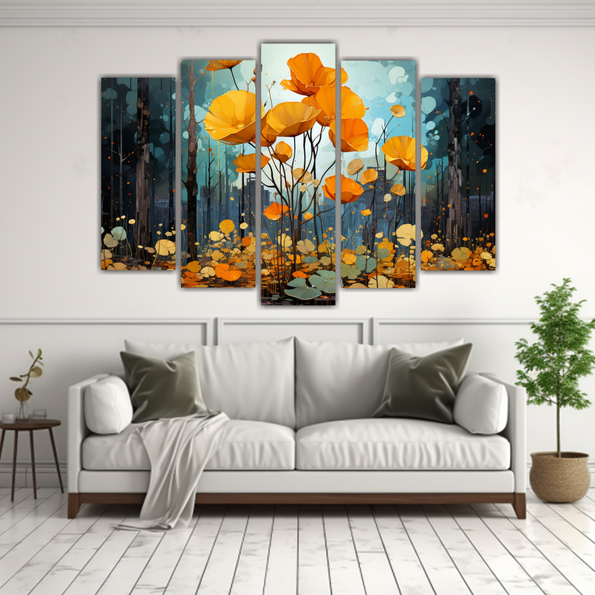 pintura-de-lienzo-inspirador-para-comedor-rbol-tembl-n-en-amarillo-y-verde-1-1