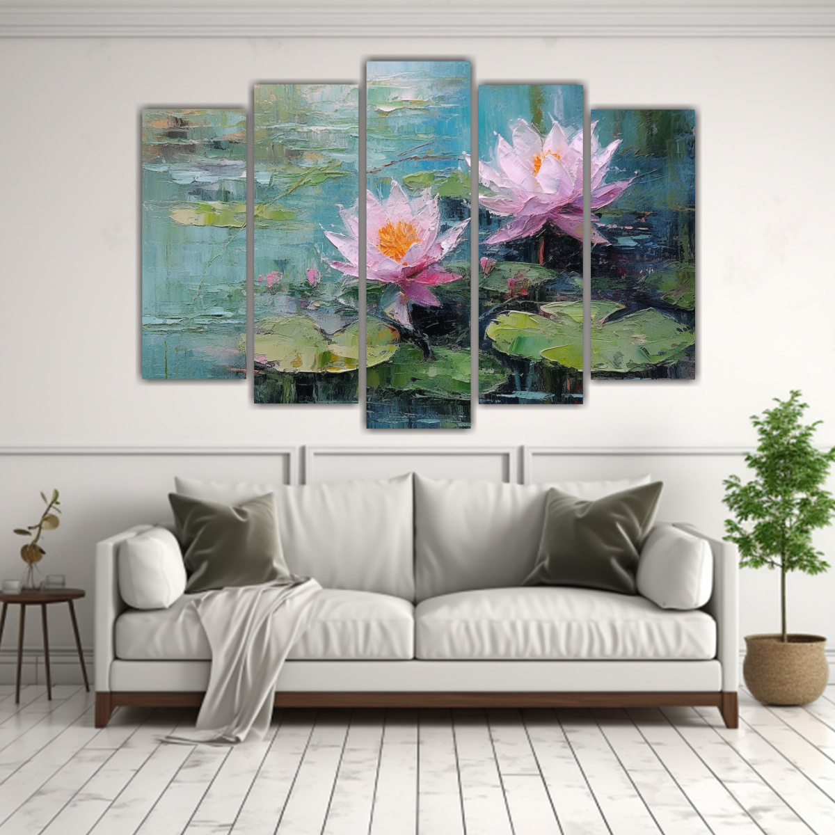 pintura-de-nen-fares-rosados-sobre-fondo-verde-1