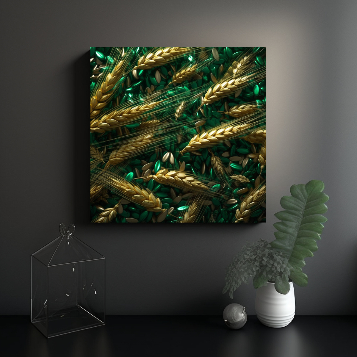 pintura-de-pared-trigo-met-lico-de-gemas-esmeralda-en-fondo-estrellado-1-1