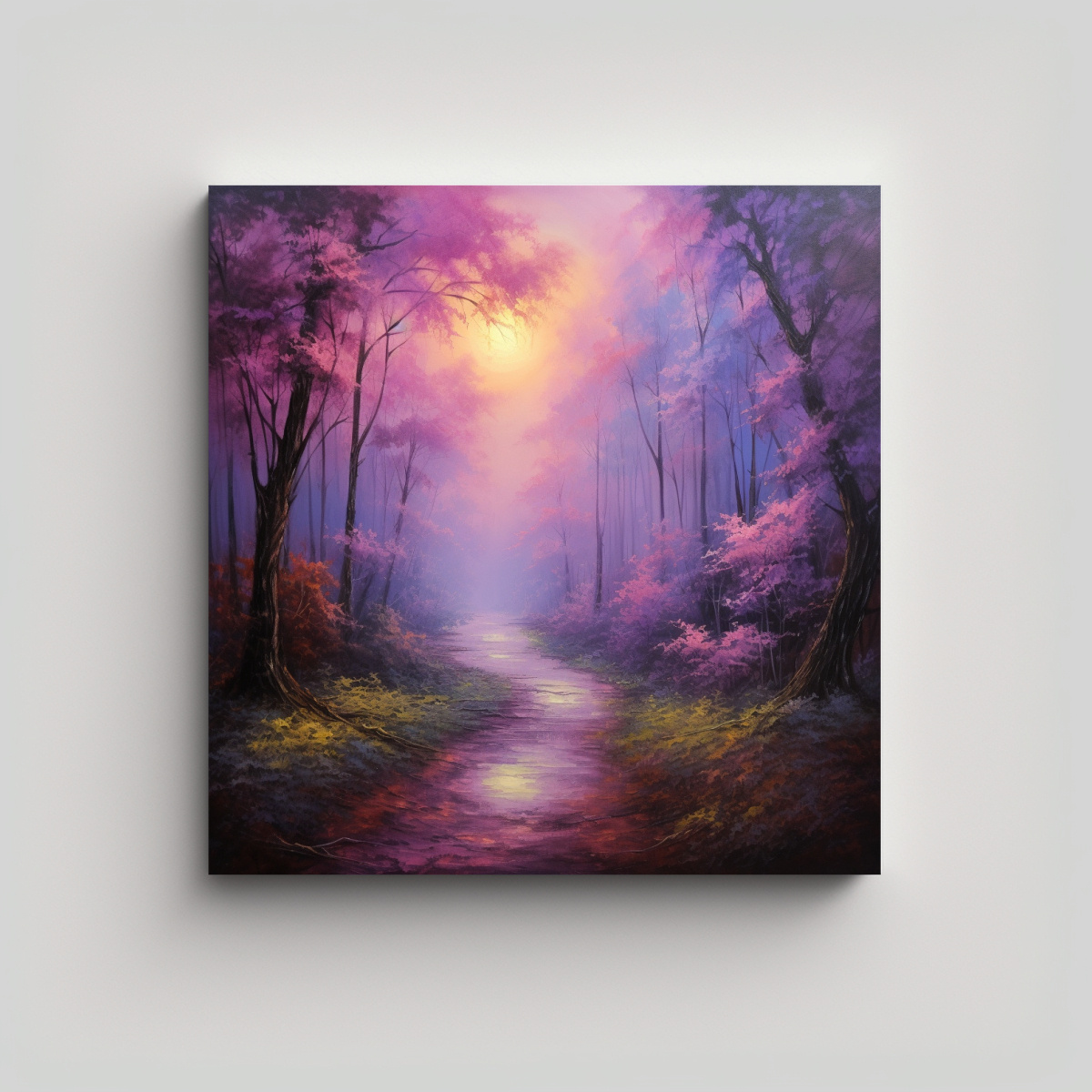 pintura-de-vanguardia-elegante-camino-morado-en-el-bosque