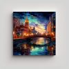 pintura-decorativa-de-r-o-con-puente-y-edificios-iluminados