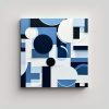pintura-decorativa-en-lienzo-tela-pop-art-estilo-bauhaus-en-azul-y-blanco-