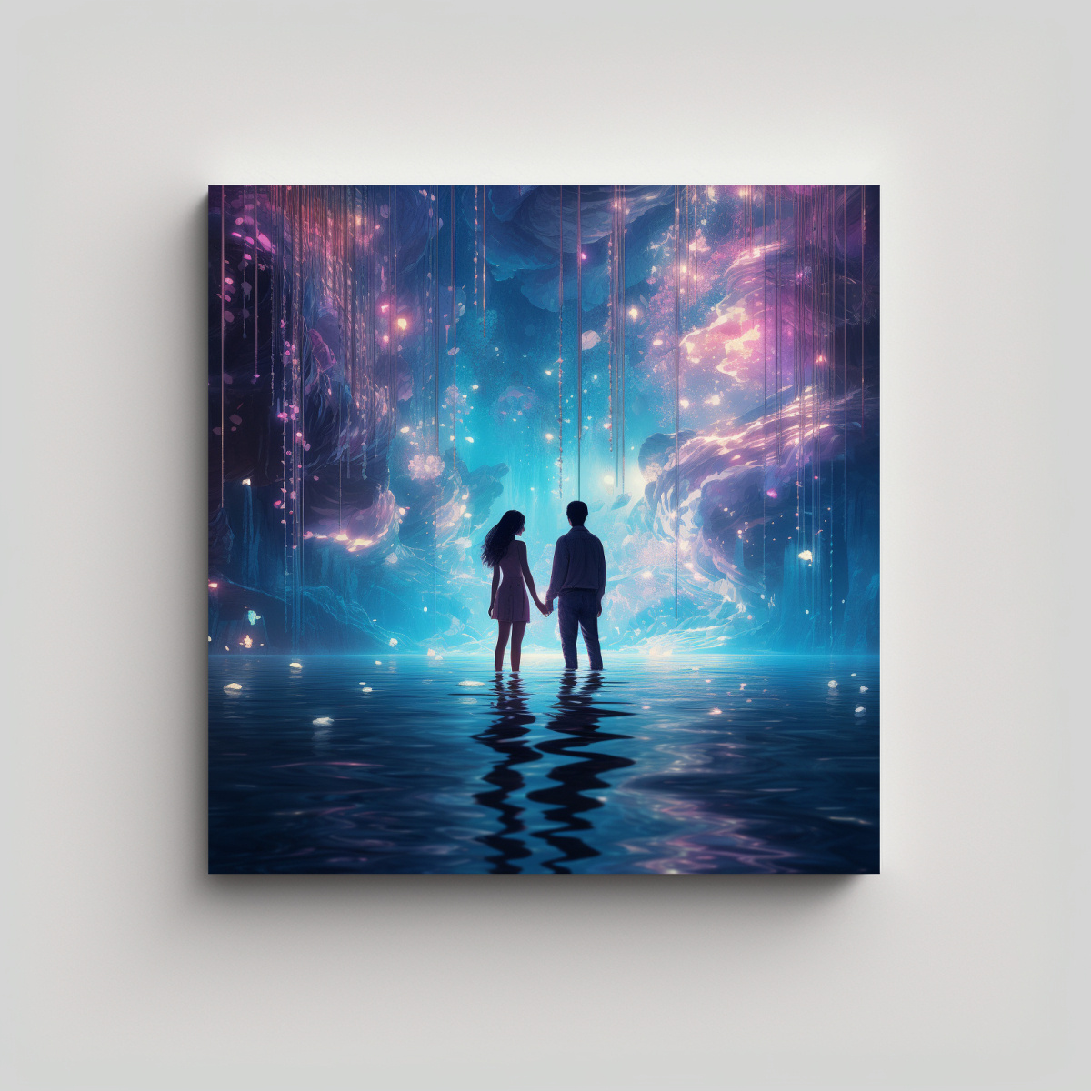 pintura-decorativa-estilo-acuarela-con-dos-personas-bajo-la-lluvia