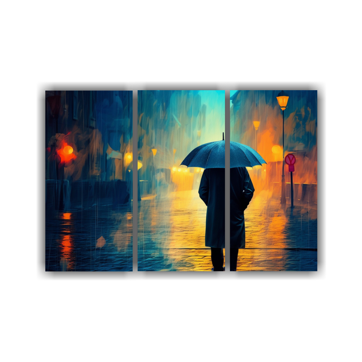 pintura-decorativa-hombre-con-paraguas-caminando-