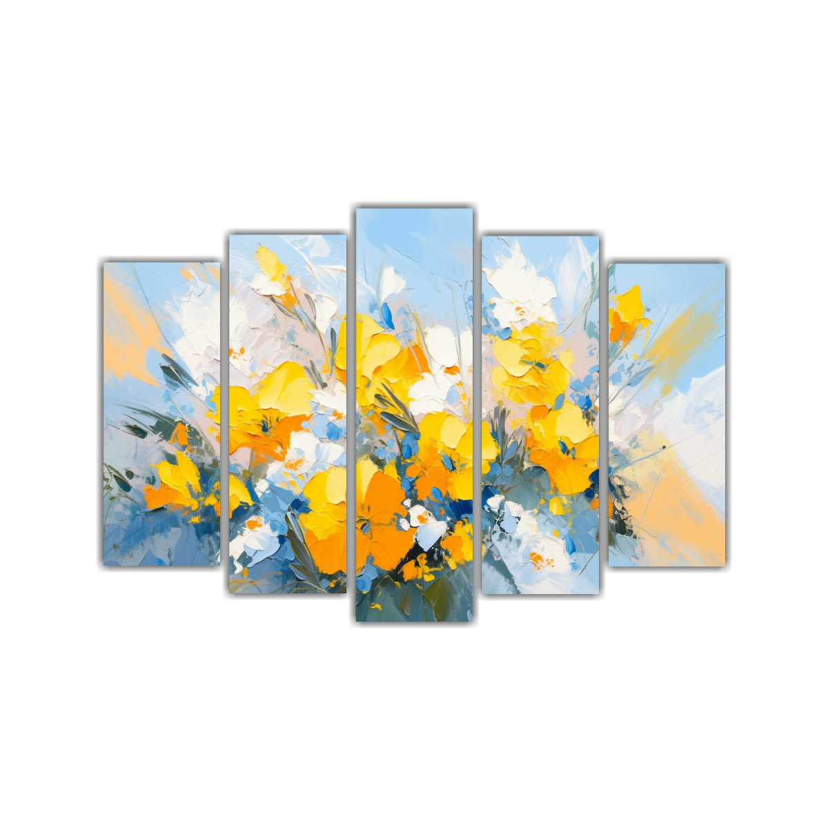 pintura-en-lienzo-de-flores-amarillas-y-azules-para-decoraci-n-