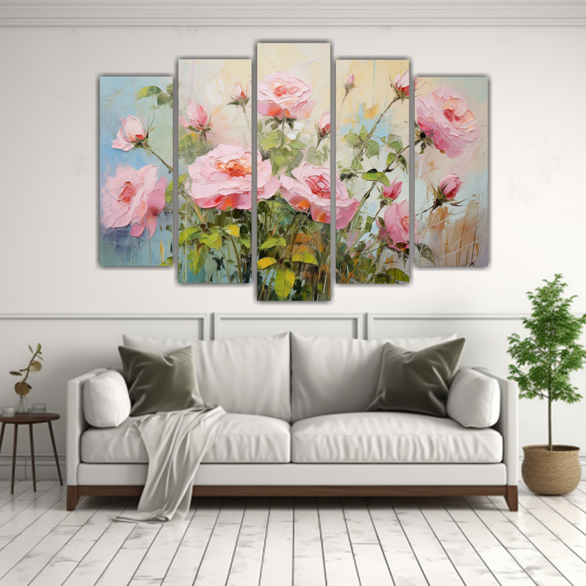 pintura-en-lienzo-de-flores-verdes-y-rosas-con-luminosidad-c-lida-1