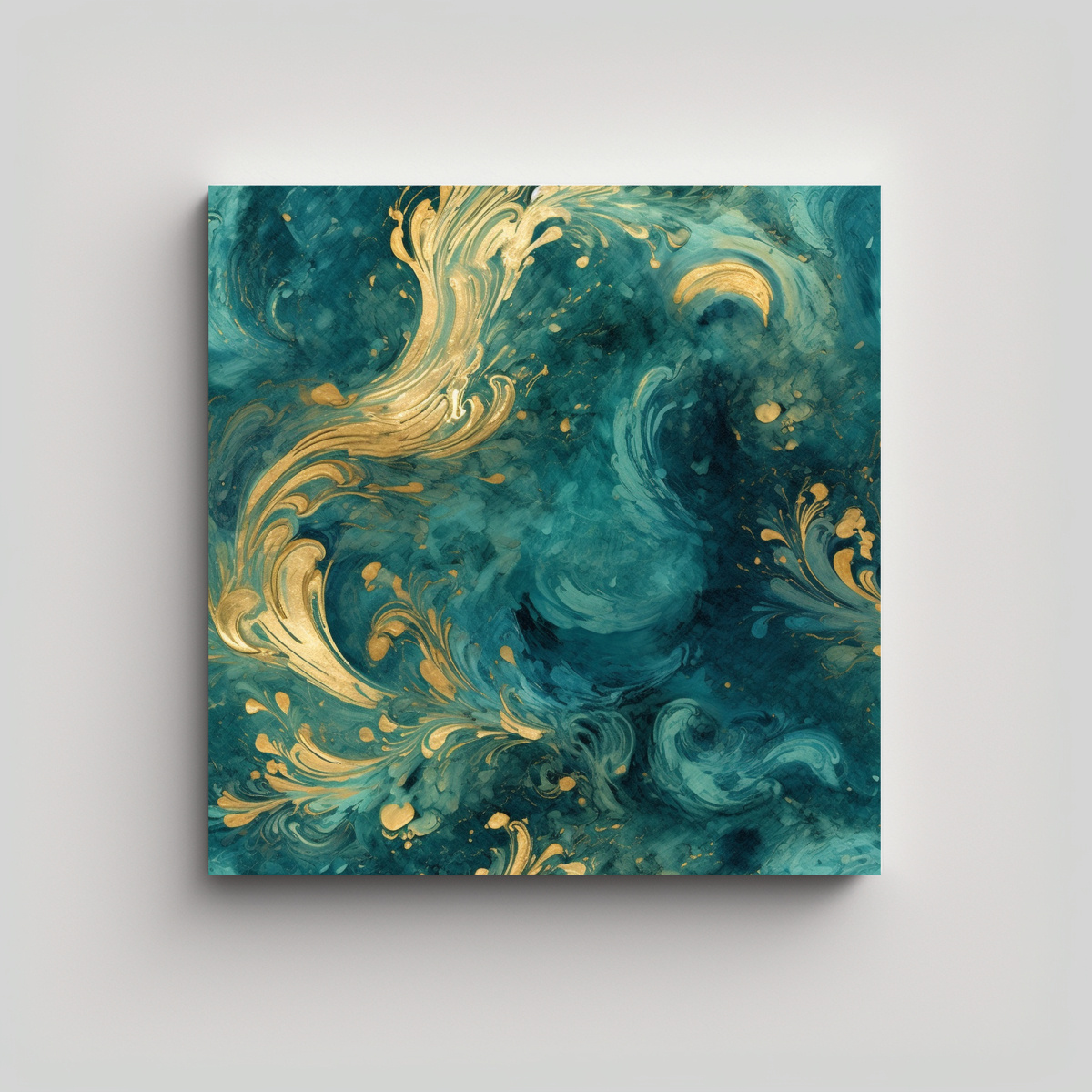 pintura-grande-en-azulejo-estilo-galer-a-para-cocina-teal-y-dorado-ricamente-