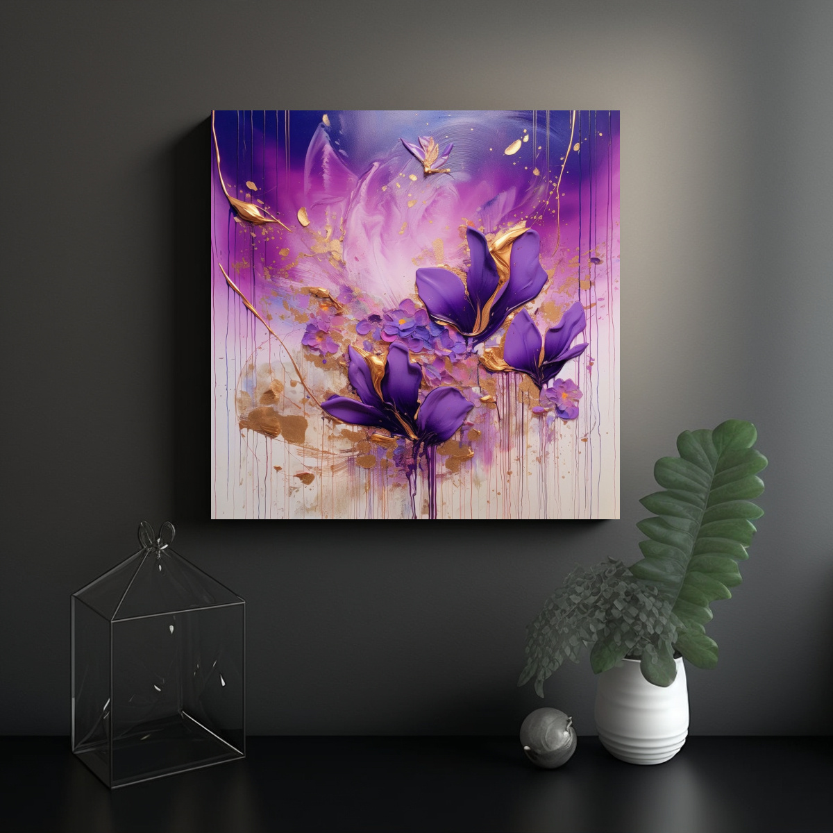 pintura-inspiradora-armon-a-p-rpura-y-dorada-estilo-goteo-1