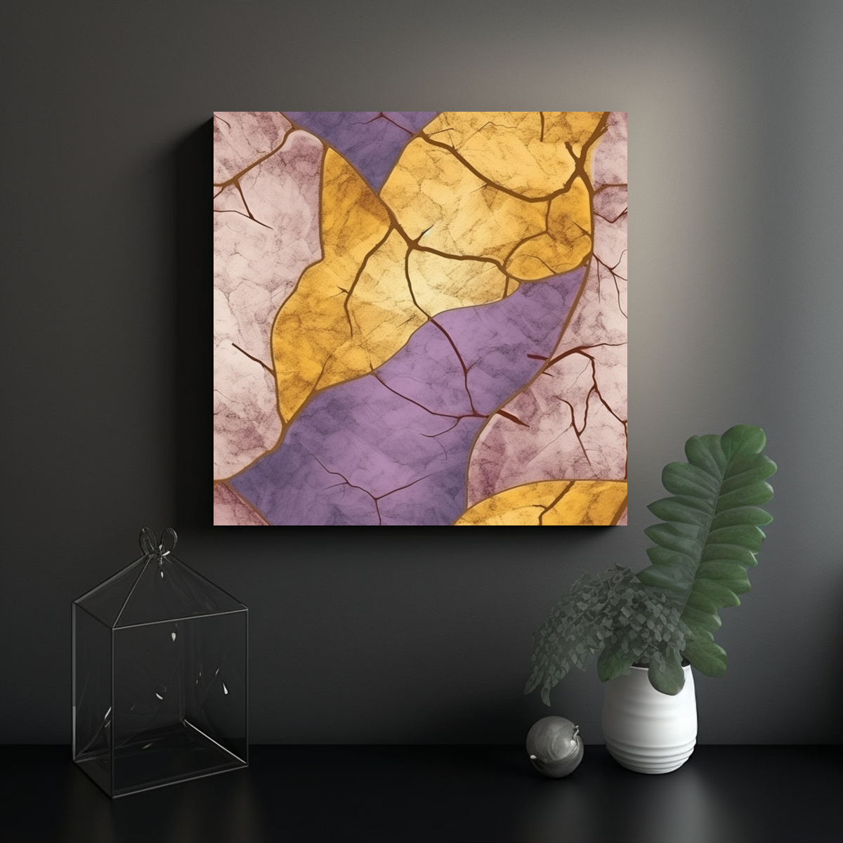 pintura-juvenil-de-plantas-acuarela-emergiendo-en-textura-de-tierra-seca-en-morado-1