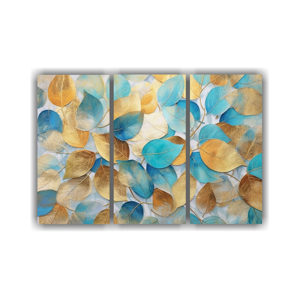 pintura-leo-grupo-colores-bronce-y-azul-lienzo-alta-resoluci-n