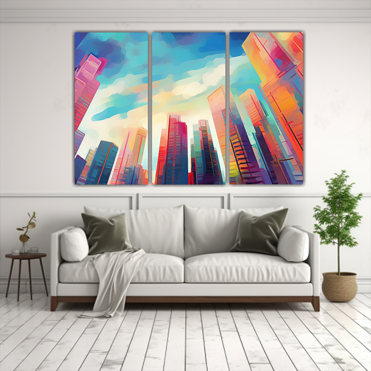 pintura-lienzo-decorativo-coloridos-edificios-altos-con-estilo-beardsley-1-1