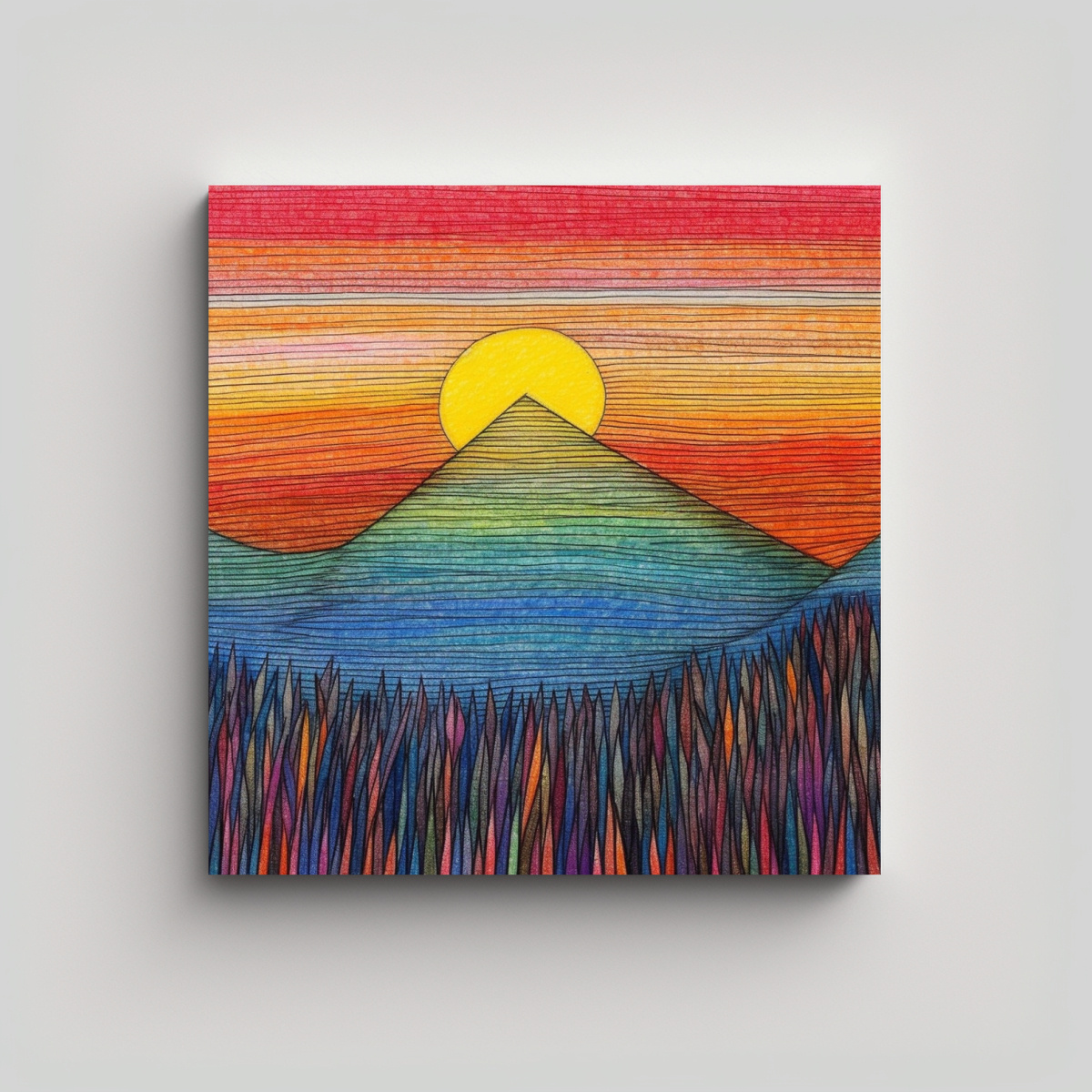 pintura-ni-os-atardecer-dibujado-a-cray-n-elegante