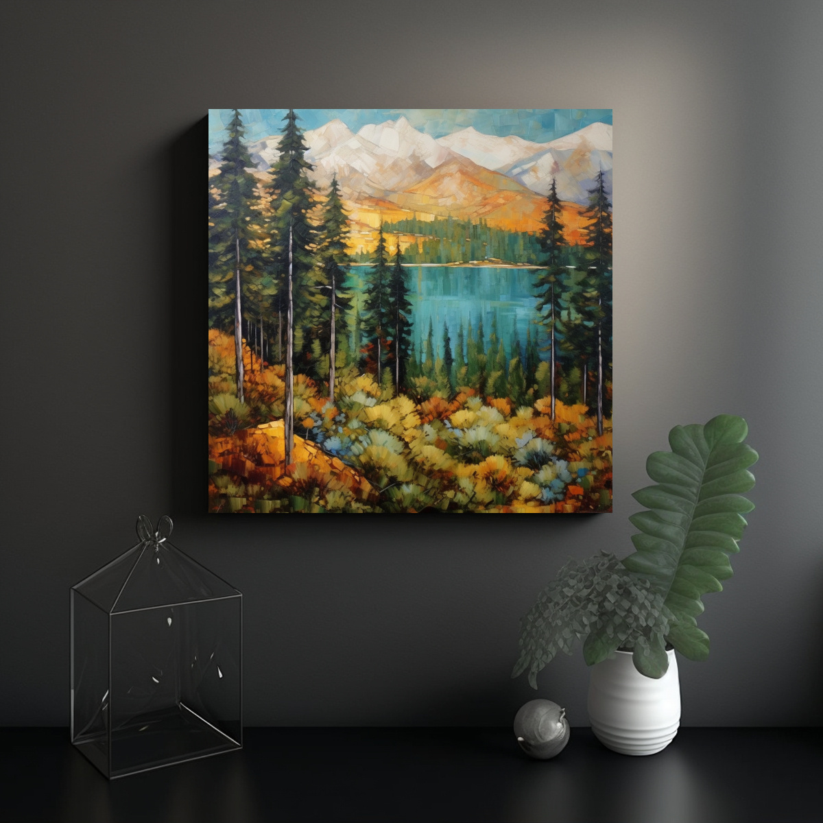 pintura-paisaje-monta-as-lagos-pinos-bariloche-estilo-1-1