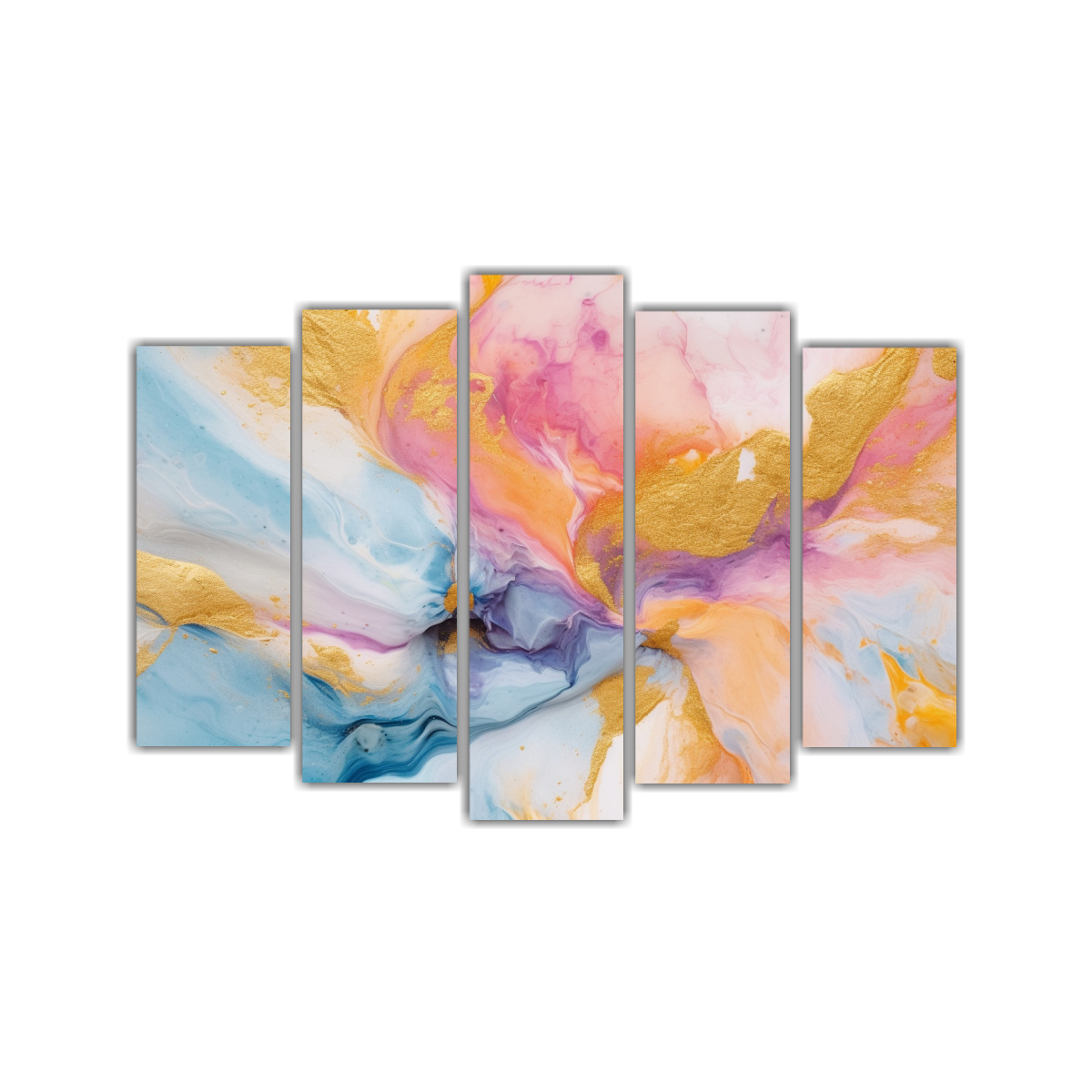 pinturas-abstractas-acohol-tinta-pastel-y-oro-con-fondo-colorido-