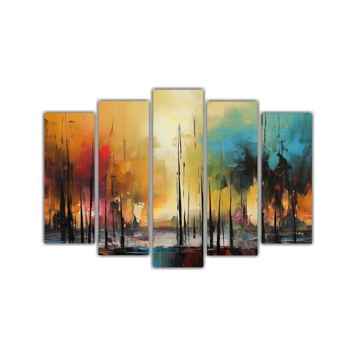 pinturas-abstractas-de-paisajes-decorativos-