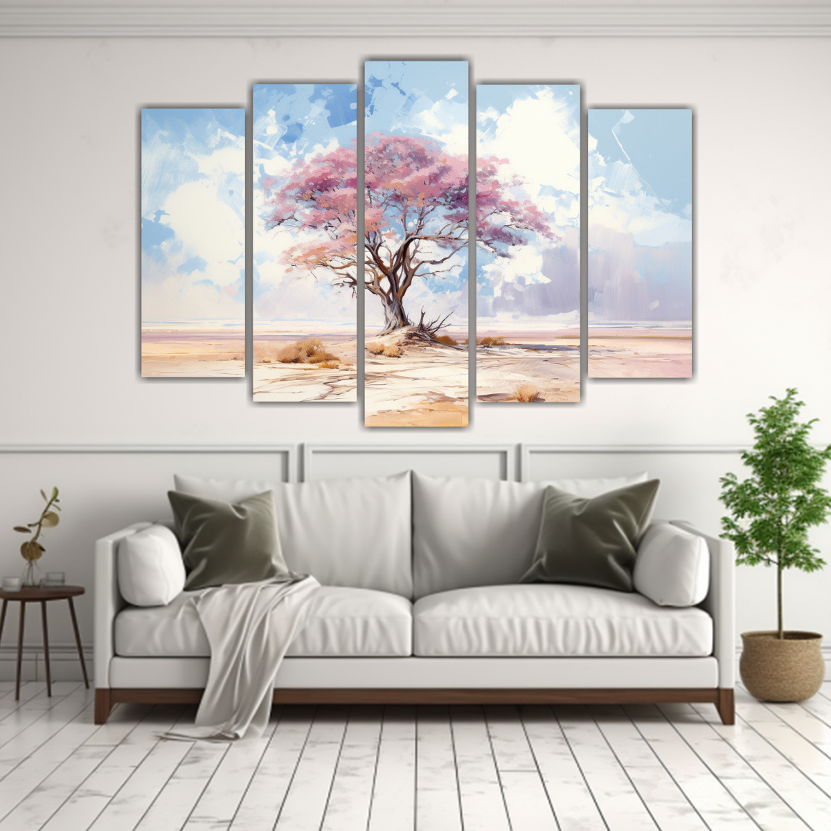 pinturas-abstractas-de-rbol-rosa-y-azul-en-la-sabana-y-desierto-1