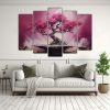 pinturas-abstractas-en-leo-detallado-en-fucsia-bonsai-set-5-lienzos-horizontales-1-1