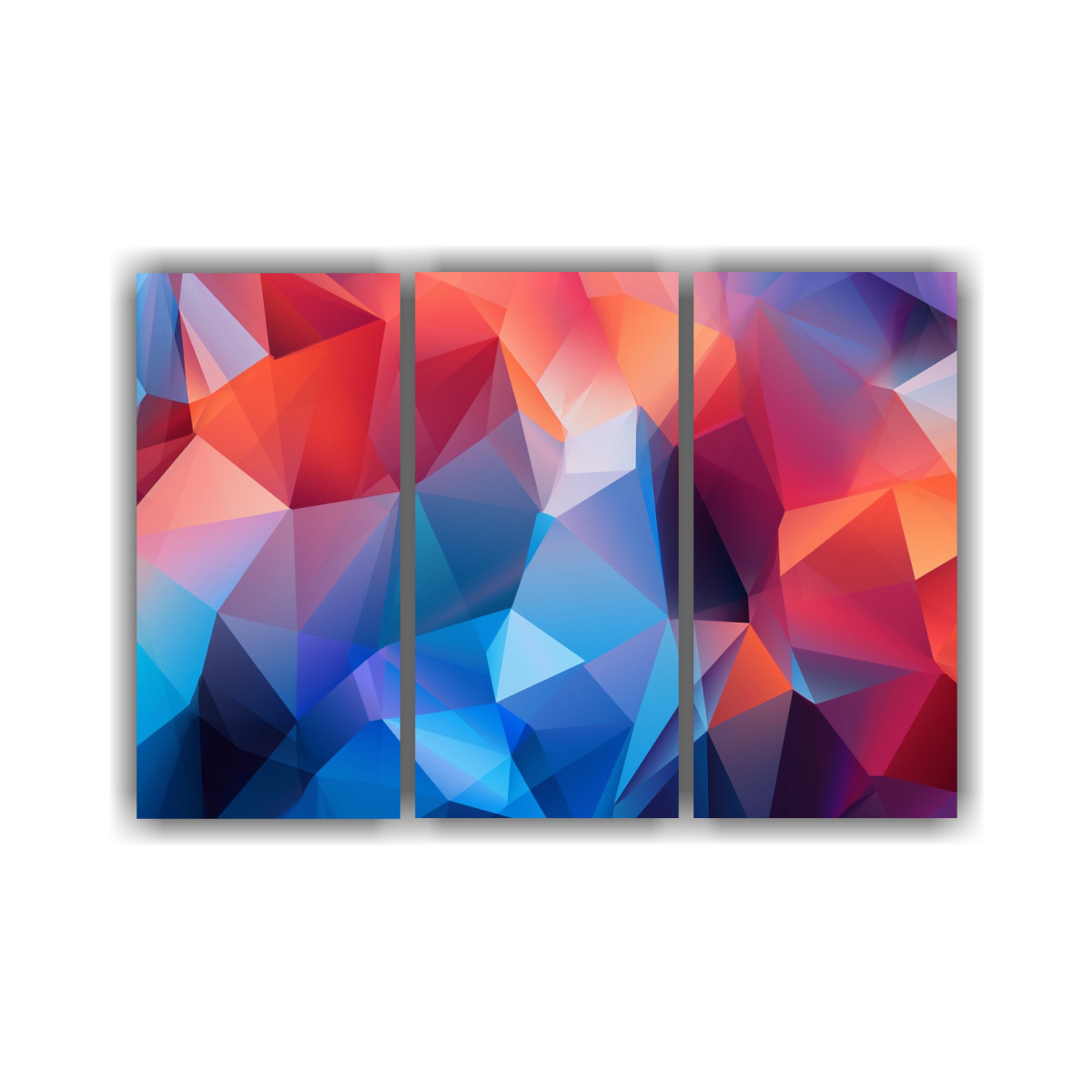 pinturas-abstractas-geom-tricas-de-baja-poli-ster-en-azul-claro-y-morado