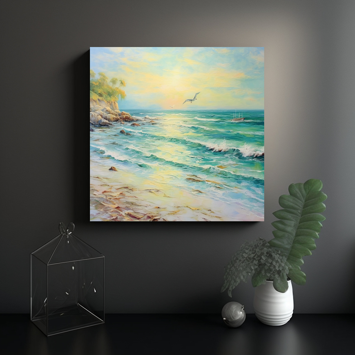 pinturas-de-ambiente-costero-con-tonos-luminosos-elementos-de-playa-olas-caracoles-coral-y-boas-1-1
