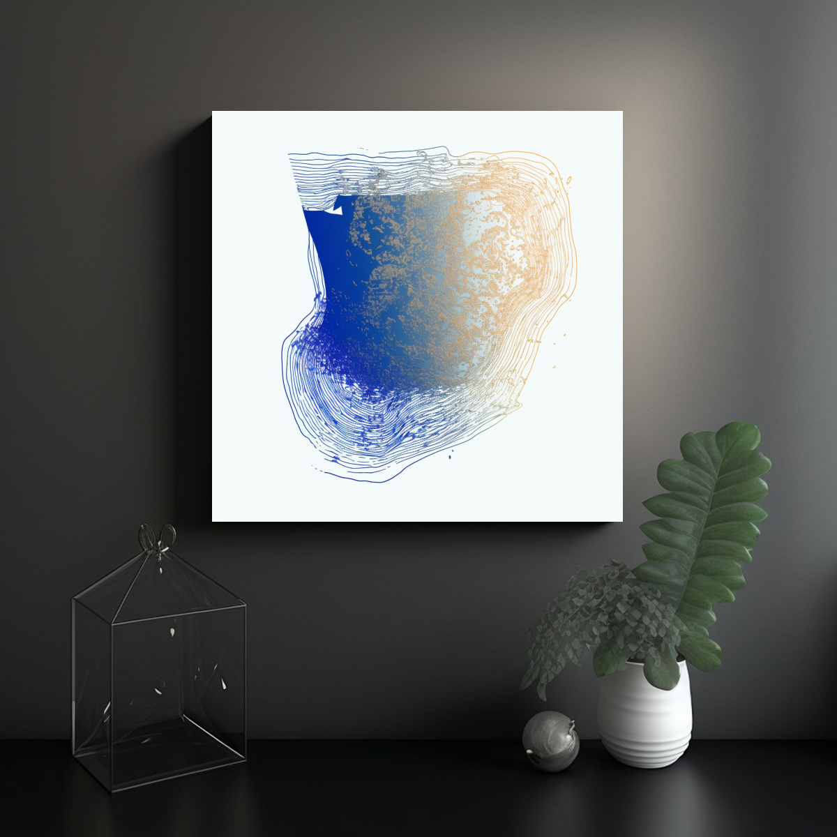 pinturas-de-decoraci-n-con-zorros-en-arte-moderno-rectangular-1