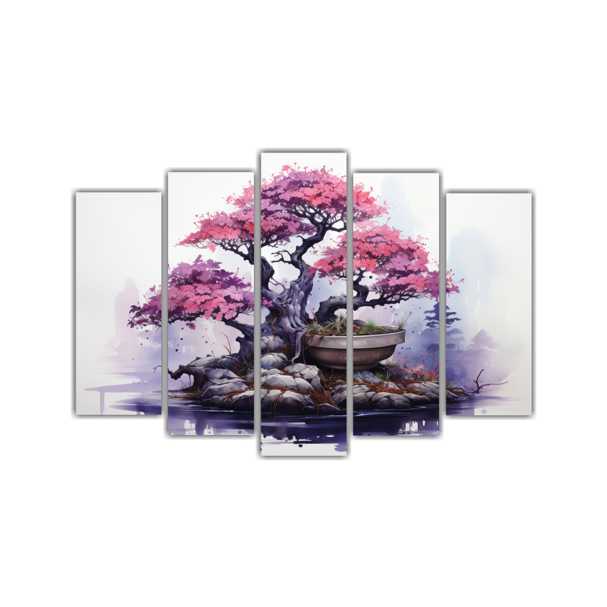 pinturas-decorativas-de-5-cuadros-horizontales-con-composici-n-din-mica-