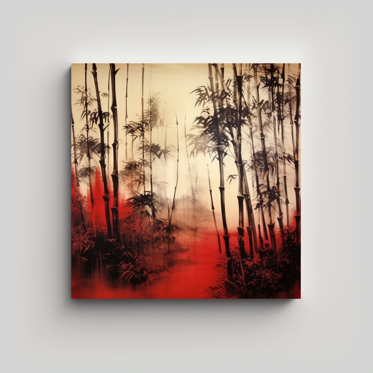 pinturas-decorativas-de-arte-fino-zen-en-tinta-de-bamb-en-bosque-