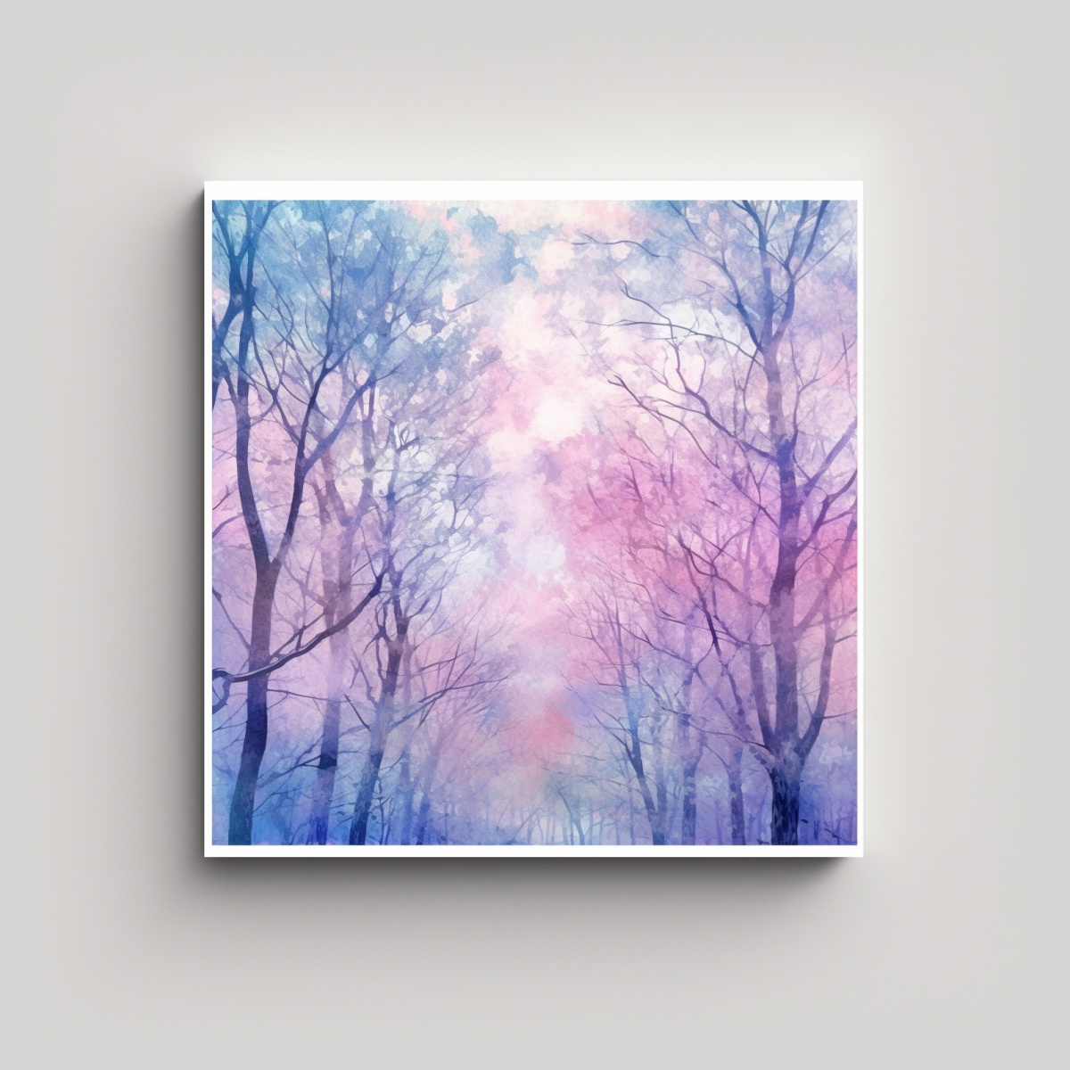 pinturas-decorativas-de-bosque-elegante-en-tonos-pastel-lila-y-rosa-