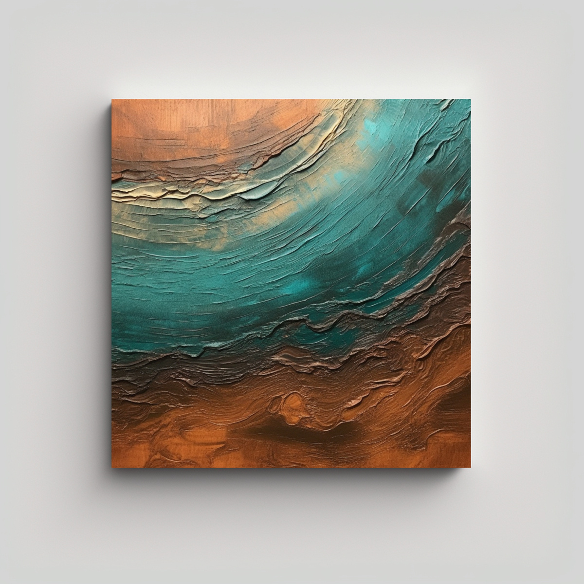 pinturas-decorativas-de-equilibrio-visual-en-teal-y-umber-