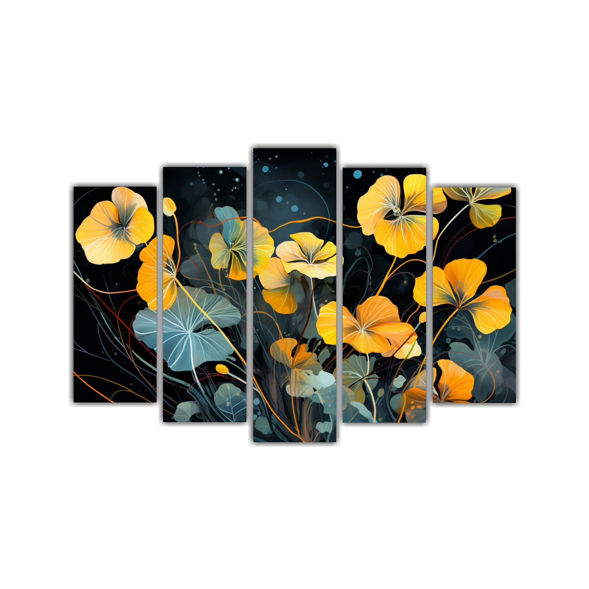 pinturas-decorativas-de-nasturtium-herbs-en-tonos-negros-con-atm-sfera-neonoir-