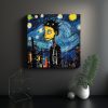 pinturas-decorativas-estilo-cl-sico-starry-night-basquiat-1