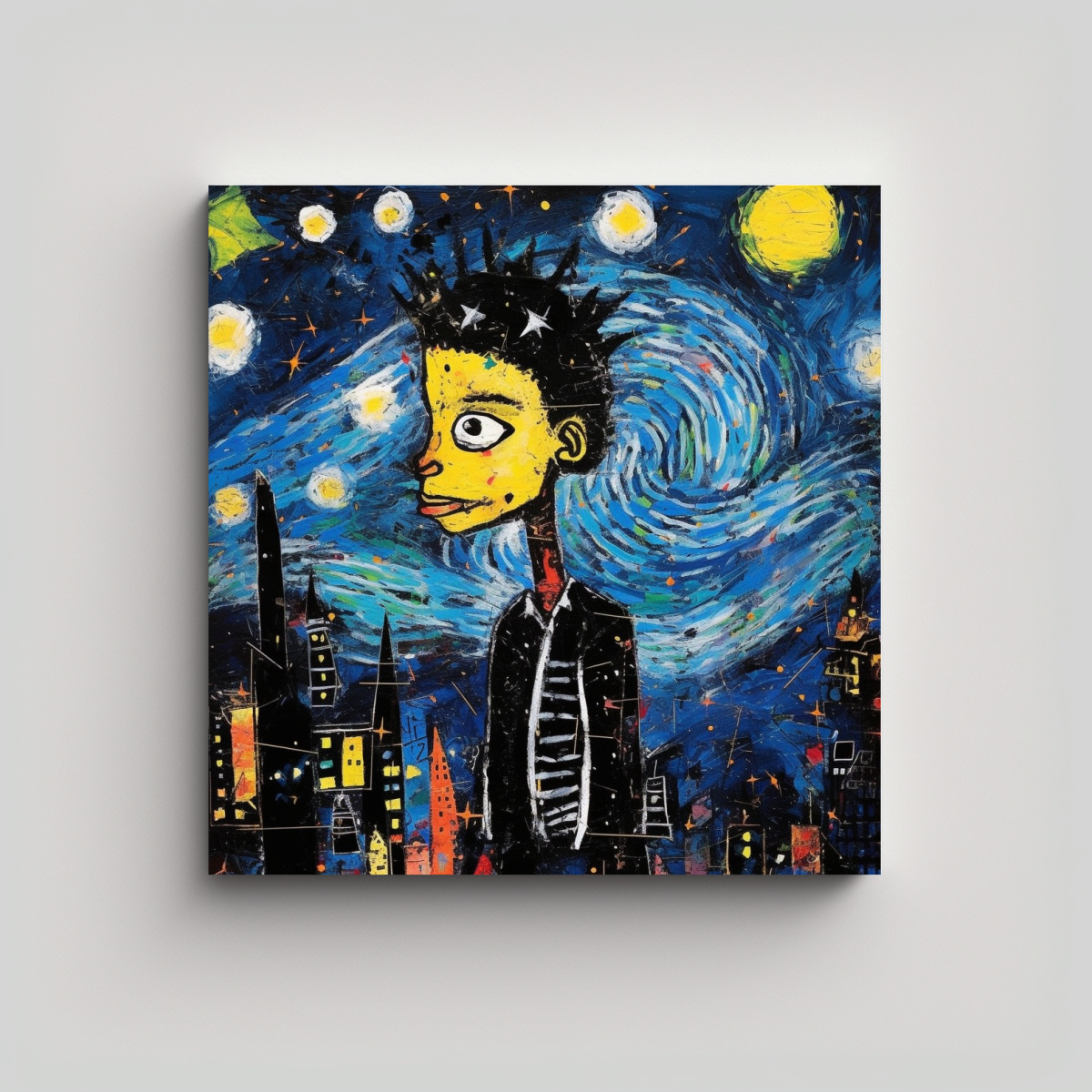 pinturas-decorativas-estilo-cl-sico-starry-night-basquiat