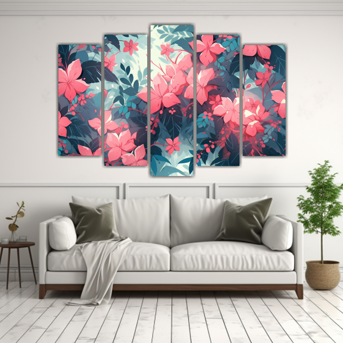 pinturas-decorativas-estilo-neonoir-en-tonos-turquesa-y-rosa-para-cocina-1