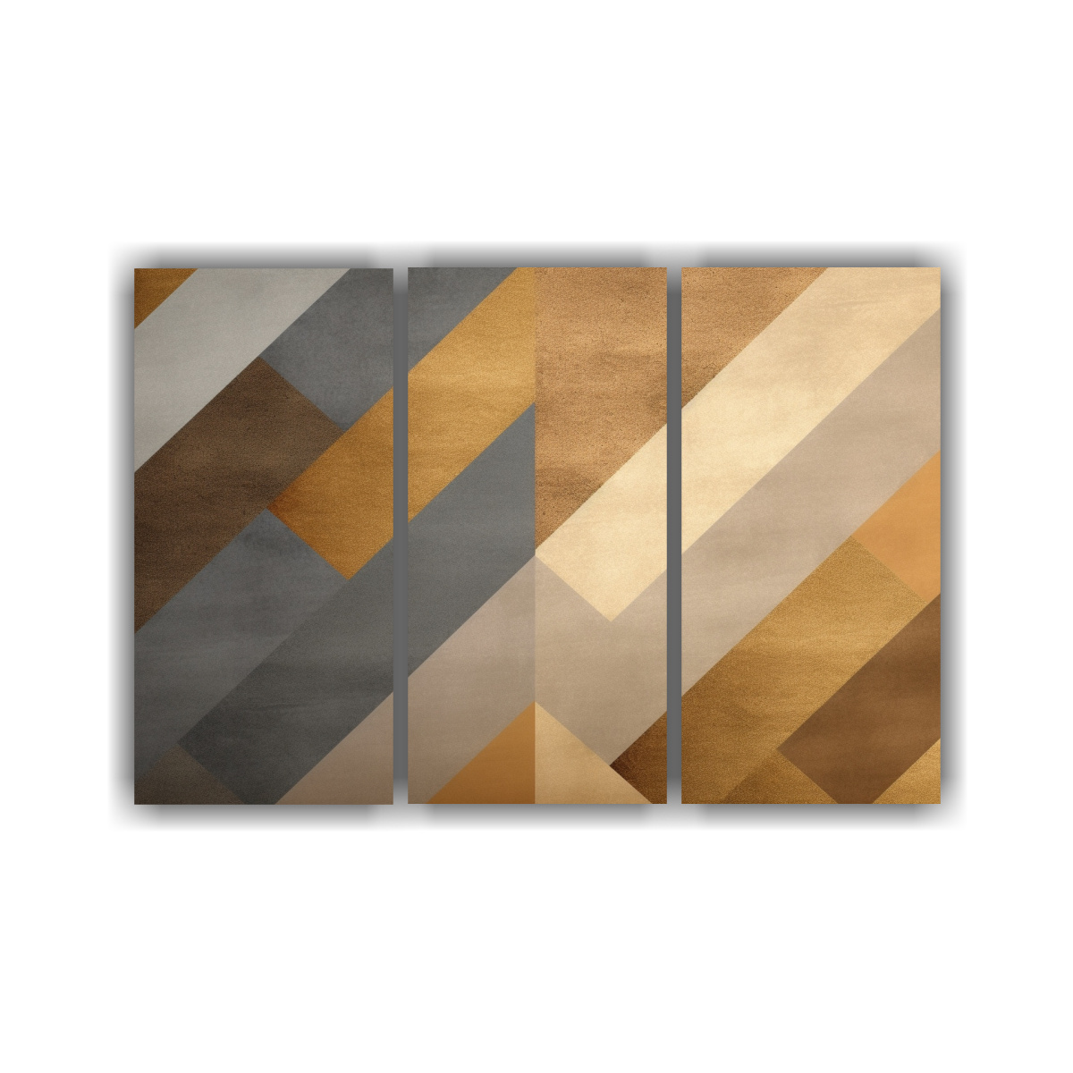 pinturas-decorativas-geom-tricas-en-tonos-dorados-y-beige-