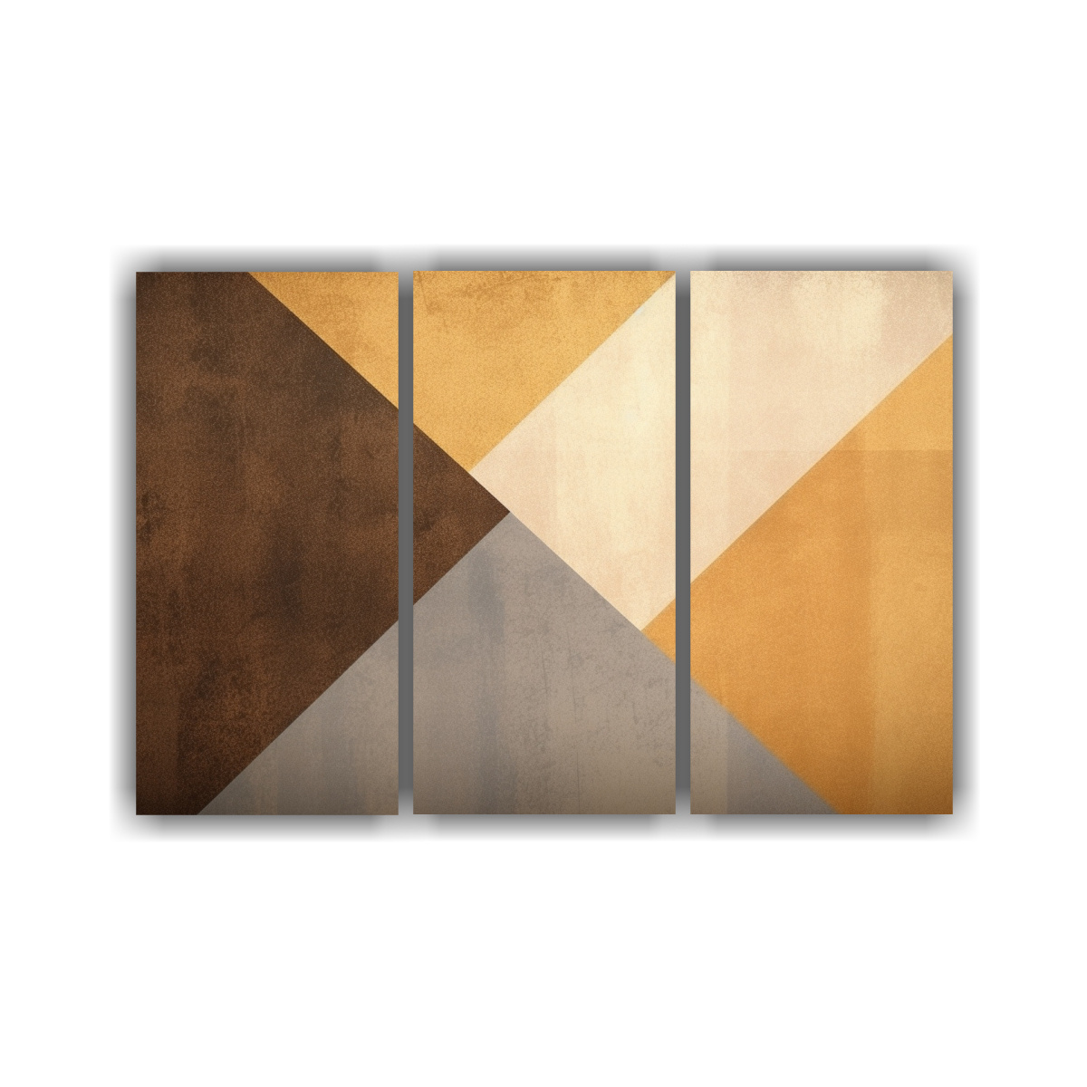 pinturas-decorativas-horizontales-de-equilibrio-visual-en-fondo-geom-trico-dorado-y-beige-