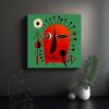 pinturas-decorativas-innovadoras-en-estilo-llorar-feo-rojo-y-verde-miro-y-dali-1-1