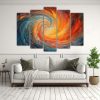 pinturas-decorativas-lienzo-moderno-mente-activa-virus-mental-swirl-1